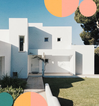 Decoración de interiores estilo de verano